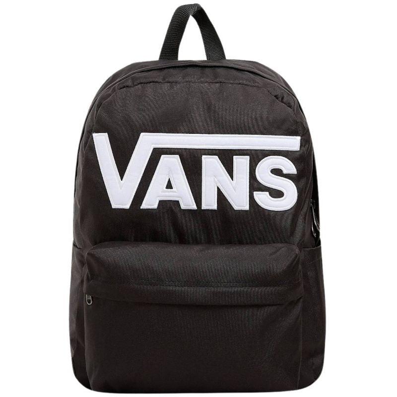 Vans Old Skool Drop V Backpack in Black - Classic Streetwear Bag.